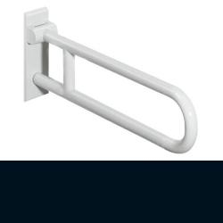 Hewi 801.50.130 90 St�tzklappgriff Tiefschwarz 90 cm St�tzgriff Schwarz
