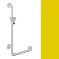 Hewi 801 Winkelgriff mit Brausehalter 801.33.210 18 Senfgelb