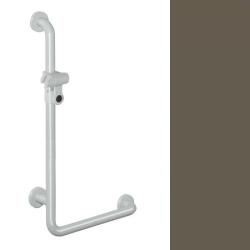 Hewi 801 Winkelgriff mit Brausehalter Umbra 801.33.210 84 Braun