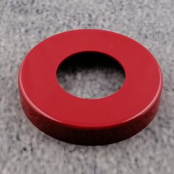 HEWI Rosettenkappe 70 mm Rubinrot 10856 33 f. Stange � 33 mm