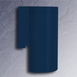 Hewi Serie 477 Abfallbeh�lter 477.05.100 50 stahlblau HEWI Hygieneeimer