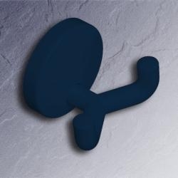 HEWI Serie 477 Doppelhaken 477.90.025 50 Stahlblau