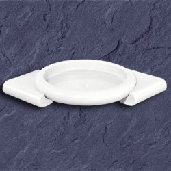 HEWI Eckablage f�r Dusche 477.32.100 99 Reinweiss Serie 477 Duschablage Weiss