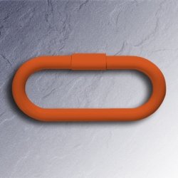 HEWI Handtuchring Orange schwenkbar 320 mm 477.09.300 24 Handtuchhalter Orange