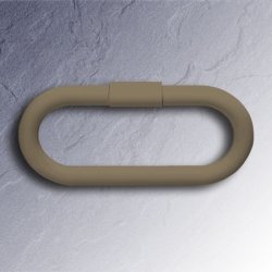 HEWI Handtuchring Sand schwenkbar 320 mm 477.09.300 86 Handtuchhalter Beige
