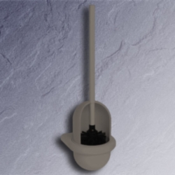 HEWI Serie 477 WC-B�rstengarnitur Felsgrau 477.20.100 95