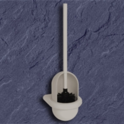 HEWI Serie 477 WC-B�rstengarnitur Lichtgrau 477.20.100 97