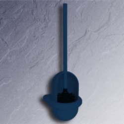 HEWI Serie 477 WC-B�rstengarnitur Stahlblau 477.20.100 50