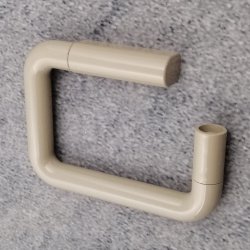 Hewi Serie 477 WC-Papierhalter Sand 477.21.150 86 Diebstahlschutz Beige
