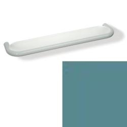 HEWI Serie 801 Ablage 600 mm Aquablau 801.03.100 55 mit Kunststoffplatte weiss