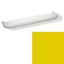 HEWI Serie 801 Ablage 600 mm Senfgelb 801.03.100 84 mit Kunststoffplatte weiss