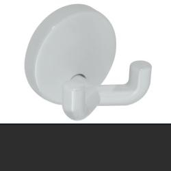 HEWI Serie 801 Doppelhaken Anthrazitgrau 801.90.020 92 Handtuchhaken Grau