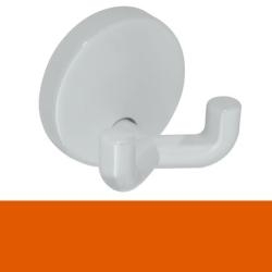 HEWI Serie 801 Doppelhaken Orange 801.90.020 24 Handtuchhaken Orange