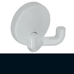 HEWI Serie 801 Doppelhaken 801.90.020 90 tiefschwarz Handtuchhaken 801.90.020