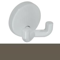 HEWI Serie 801 Doppelhaken 801.90.020 84 Umbra Handtuchhaken 801.90.020