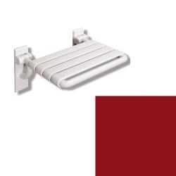 Hewi Serie 801 Klappsitz 801.51.210 33 Rubinrot Duschklappsitz Duschsitz Rot
