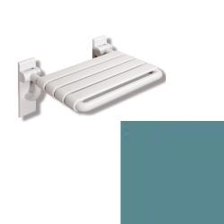Hewi Serie 801 Klappsitz 801.51.210 55 Aquablau Duschklappsitz Duschsitz Blau
