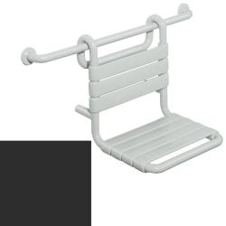 HEWI Serie 801 Einh�ngesitz 345 x 480 mm Anthrazitgrau 801.51.100 92 Duschsitz