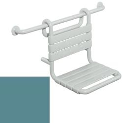 HEWI Serie 801 Einh�ngesitz 345 x 480 mm Aquablau 801.51.100 55 Duschsitz Blau