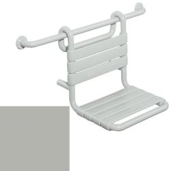 HEWI Serie 801 Einh�ngesitz 345 x 480 mm Felsgrau 801.51.100 95 Duschsitz Grau