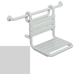 HEWI Serie 801 Einh�ngesitz 345 x 480 mm Lichtgrau 801.51.100 97 Duschsitz Grau