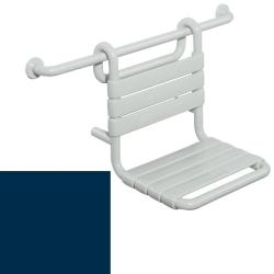 HEWI Serie 801 Einh�ngesitz 345 x 480 mm Stahlblau 801.51.100 50 Duschsitz Blau