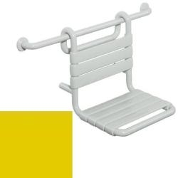 HEWI Serie 801 Einh�ngesitz 448 x 500 mm Senfgelb 801.51.110 18 Duschsitz Gelb