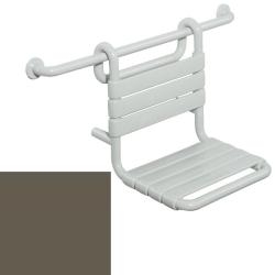 HEWI Serie 801 Einh�ngesitz 345 x 480 mm Umbra 801.51.110 84 Duschsitz Beige
