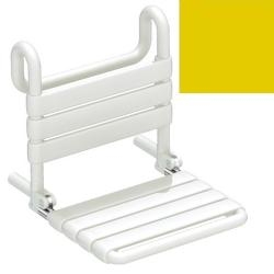 HEWI Serie 801 Einh�ngesitz klappbar Senfgelb 801.51.115 18 Duschsitz weiss