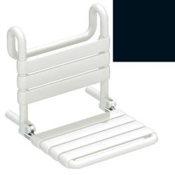 HEWI Serie 801 Einh�ngesitz klappbar Tiefschwarz 801.51.115 90 Duschsitz Schwarz