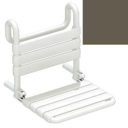 HEWI Serie 801 Einh�ngesitz klappbar Umbra 801.51.115 84 Duschsitz Braun