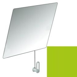 HEWI Serie 801 Kippspiegel 600 x 540 mm Apfelgr�n 801.01.100 74 mit Seil Gr�n