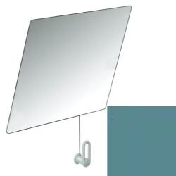 HEWI Serie 801 Kippspiegel 600 x 540 mm Auqablau 801.01.100 55 mit Seil blau