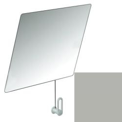 HEWI Serie 801 Kippspiegel 600 x 540 mm Felsgrau 801.01.100 95 mit Seil