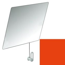 HEWI Serie 801 Kippspiegel 600 x 540 mm Koralle 801.01.100 36 mit Seil rot