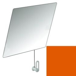 HEWI Serie 801 Kippspiegel 600 x 540 mm Orange 801.01.100 24 mit Seil Orange