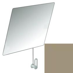 HEWI Serie 801 Kippspiegel 600 x 540 mm Sand 801.01.100 86 mit Seil Beige