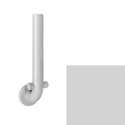 HEWI Serie 801 Reservepapierhalter Lichtgrau f�r 2 Rollen 801.21.202 97 Grau