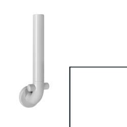 HEWI Serie 801 Reservepapierhalter Signalweiss f�r 2 Rollen 801.21.202 98 weiss