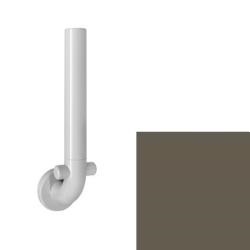 HEWI Serie 801 Reservepapierhalter Umbra f�r 2 Rollen 801.21.202 84 Braun