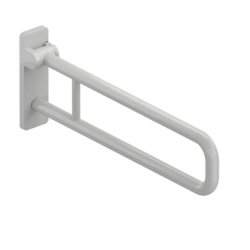 HEWI Serie 801 St�tzklappgriff Felsgrau 700 mm drehbar 801.50.116 95 Klappgriff Grau