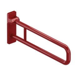 HEWI Serie 801 St�tzklappgriff Rubinrot 700 mm drehbar 801.50.116 33 Klappgriff Rot