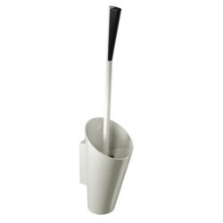 HEWI Serie 801 WC-B�rstengarnitur Lichtgrau 801.20.100 97 WC-Garnitur Grau
