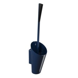 HEWI Serie 801 WC-B�rstengarnitur Stahlblau 801.20.100 50 WC-Garnitur blau