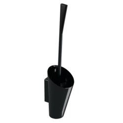 HEWI Serie 801 WC-B�rstengarnitur Tiefschwarz 801.20.100 90 WC-Garnitur
