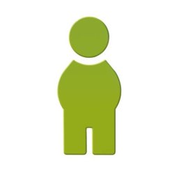 HEWI Symbol Mann Apfelgr�n selbstklebend 801.91.010 74