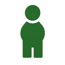 HEWI Symbol Mann Maigr�n selbstklebend 801.91.010 72