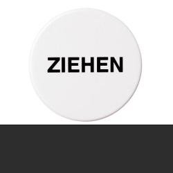 Hewi T�rsymbol ZIEHEN 711Z 92 anthrazitgrau aus Kunststoff grau