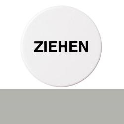 Hewi T�rsymbol ZIEHEN 711Z 95 felsgrau aus Kunststoff