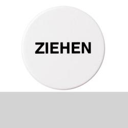 Hewi T�rsymbol ZIEHEN 711Z- 97 lichtgrau aus Kunststoff